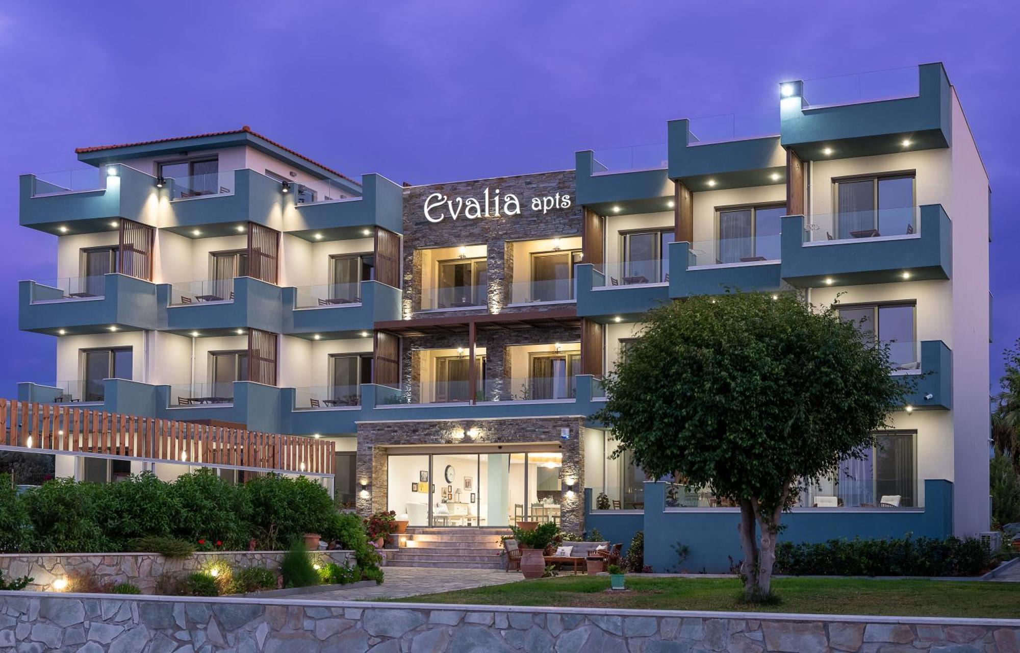 Evalia Apartments Herszonisszosz Kültér fotó